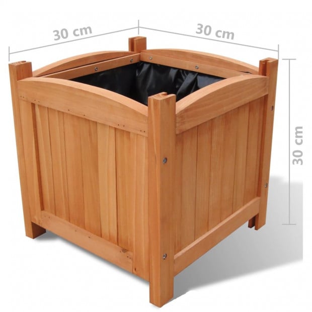 Planters 4 Pcs 30x30x30 Cm Image 5