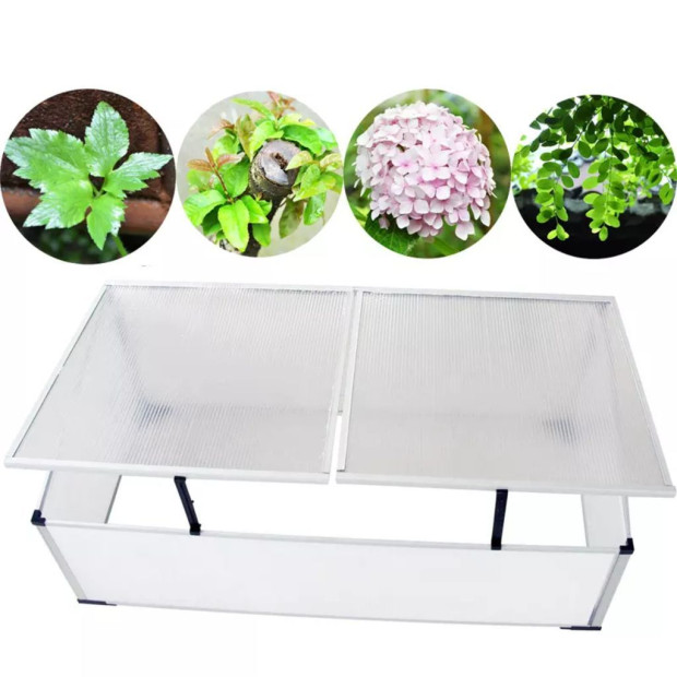 Cold Frame 2 Lids 110x41x55 Cm Image 4