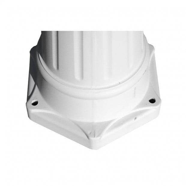 Garden Lamp Post White 215 Cm Image 5