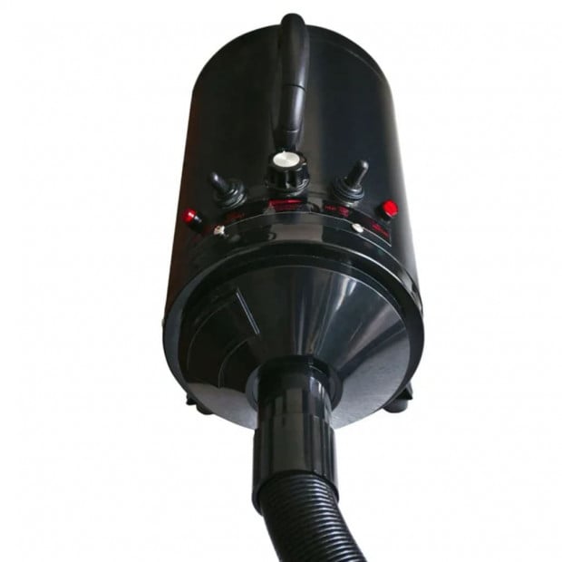 Dog Hair Dryer With 3 Nozzles Black 2400W Image 3