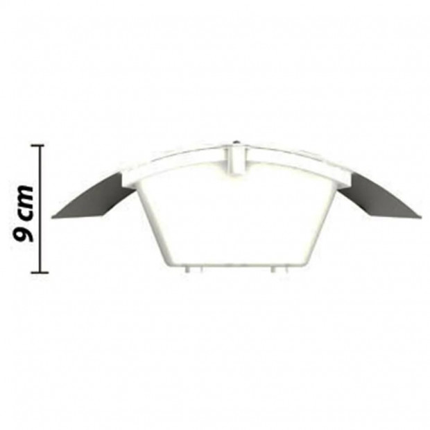 2 Stainless Steel Waterproof Wall Lights 60w Image 9