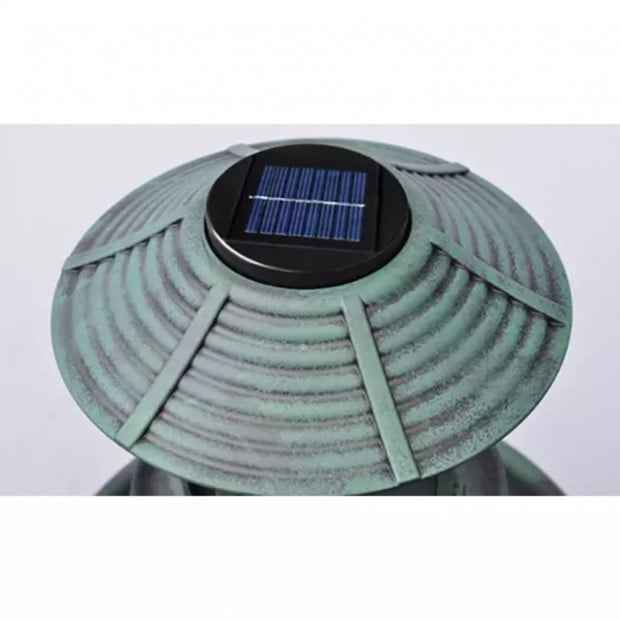 Bird Bath/ Feeder With Solar Light Image 6