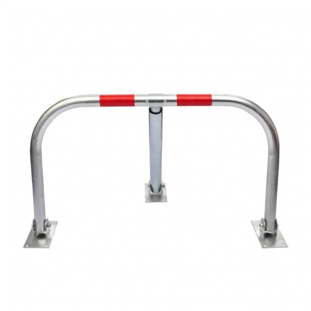 Chrome Coated Steel Parking Barrier Image 2