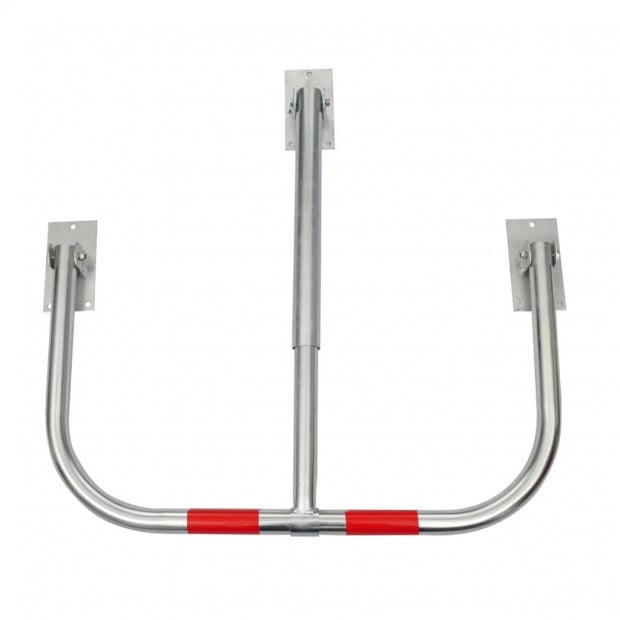 Chrome Coated Steel Parking Barrier Image 3