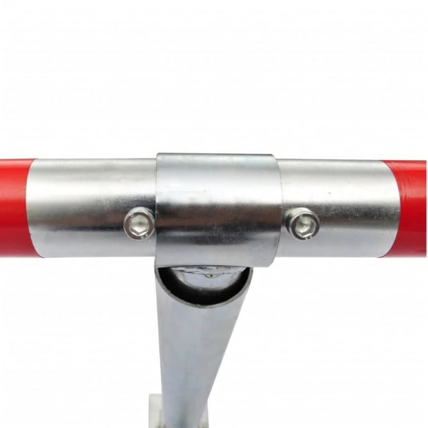 Chrome Coated Steel Parking Barrier Image 4