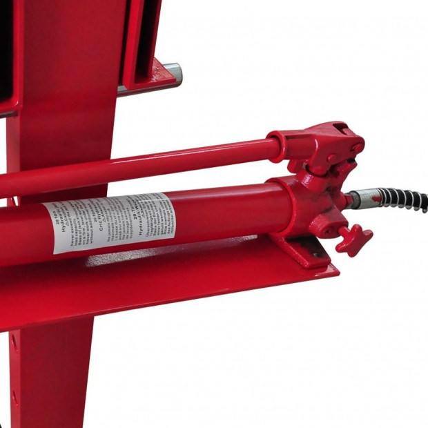20 Ton Air Hydraulic Floor Shop Press H Type Image 3