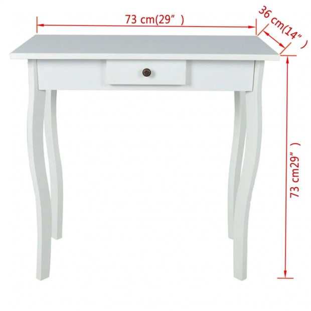 Console Table Mdf White Image 4