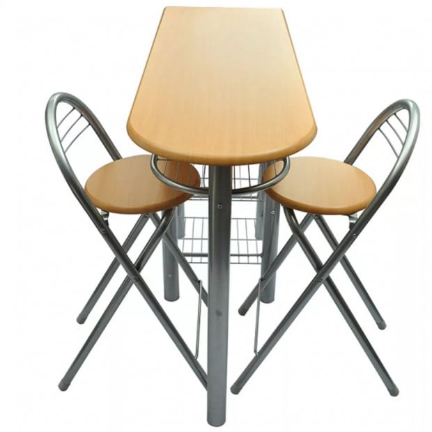 Kitchen / Breakfast Bar / Table And Chairs Set Wood Image 4