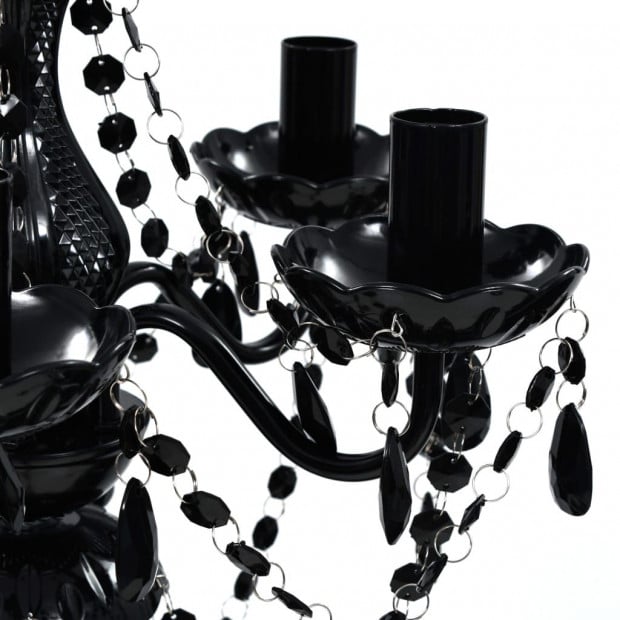 Black Crystal Light 5 Bulb Image 5