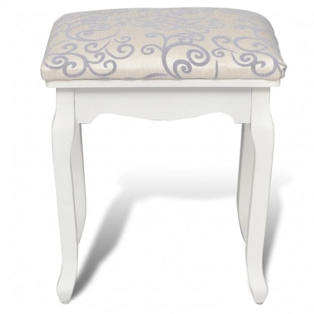 Dressing Stool Bench Seat - Warm White Image 3