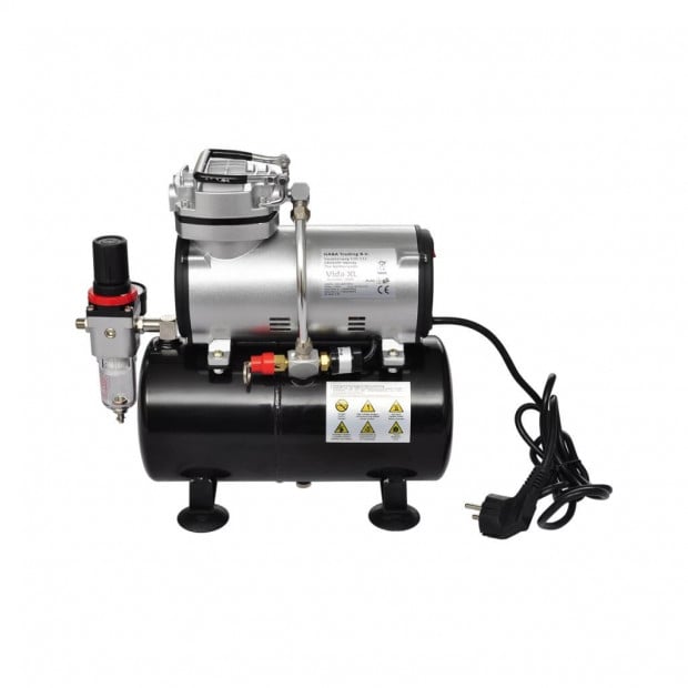 Airbrush Compressor Set With 2 Pistols Image 5