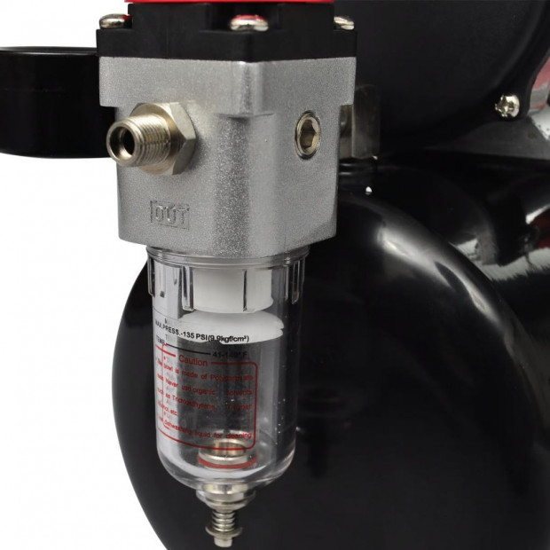 Airbrush Compressor Set With 2 Pistols Image 6
