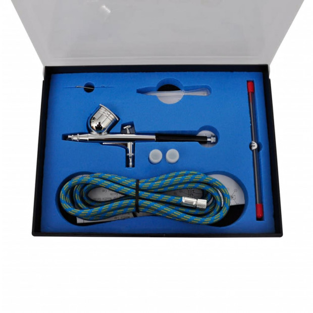 Airbrush Compressor Set With 3 Pistols 310 X 150 X 310 Mm Image 4