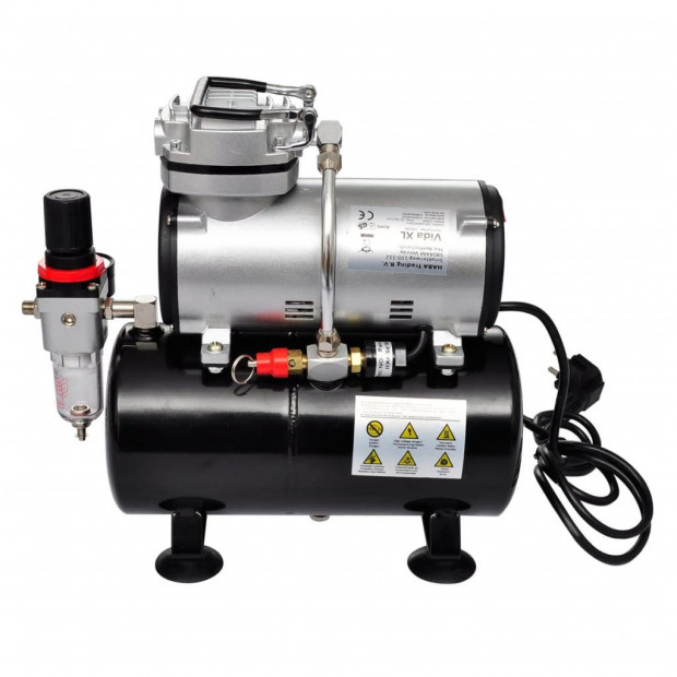 Airbrush Compressor Set With 3 Pistols 310 X 150 X 310 Mm Image 5