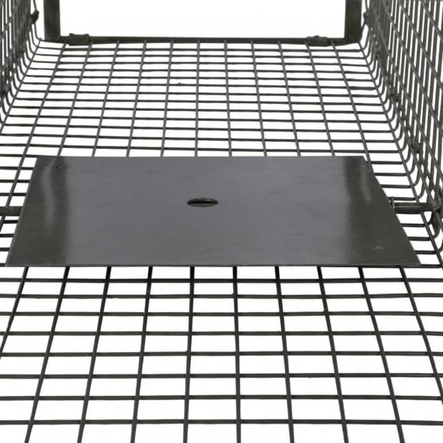 Live Animal Trap With 2 Doors 100 x 26 x 31 cm Image 3