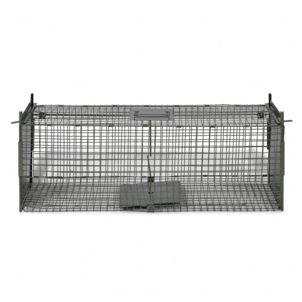 Live Animal Trap With 2 Doors 100 x 26 x 31 cm Image 4