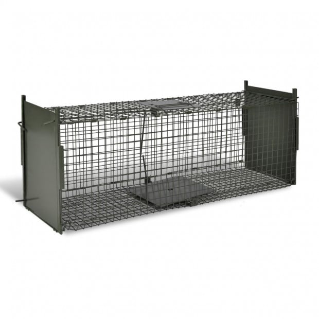 Live Animal Trap With 2 Doors 100 x 26 x 31 cm Image 5
