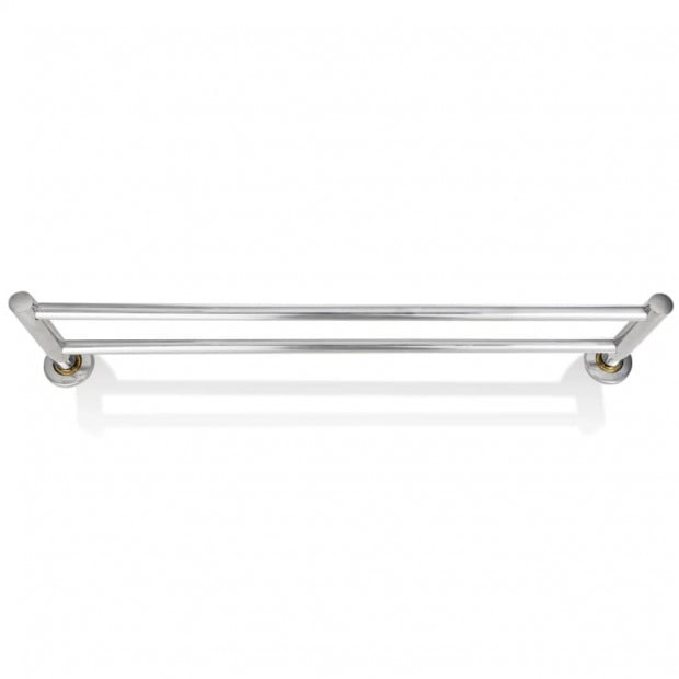 Stainless Steel Towel Rack 2 Tubes Image 3