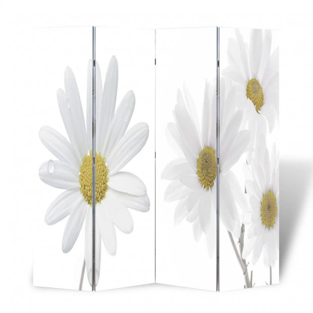 Folding Room Divider Print 160 X 170 Flower