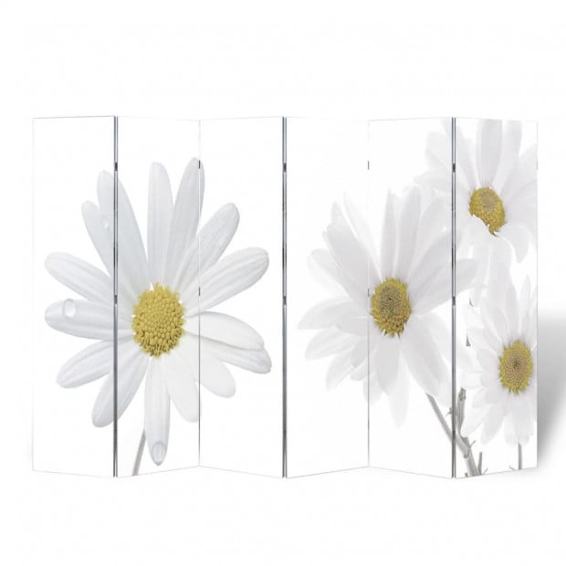 Folding Room Divider Print 240x170cm Flower