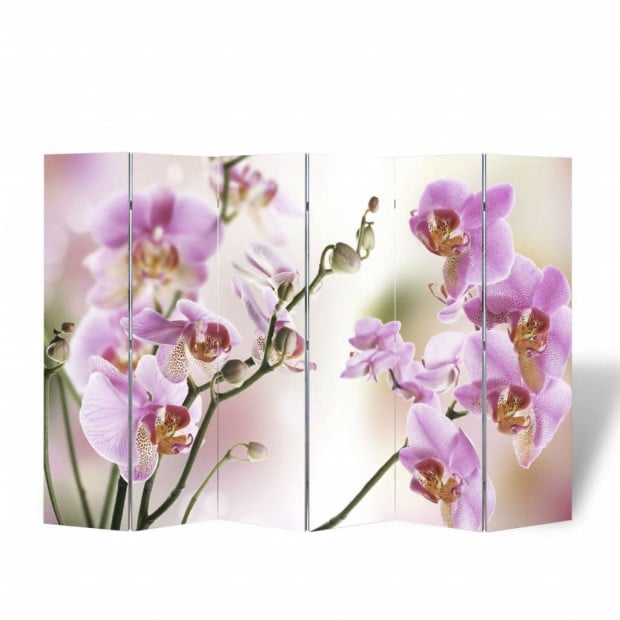 Folding Room Divider Print 240x170cm Flower Image 4