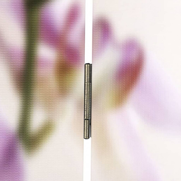 Folding Room Divider Print 240x170cm Flower Image 5