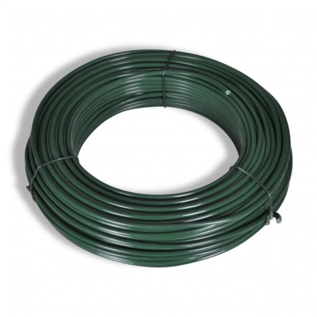 Chain Fence 1,25 X 15 M Green With Posts & All Hardware Image 4