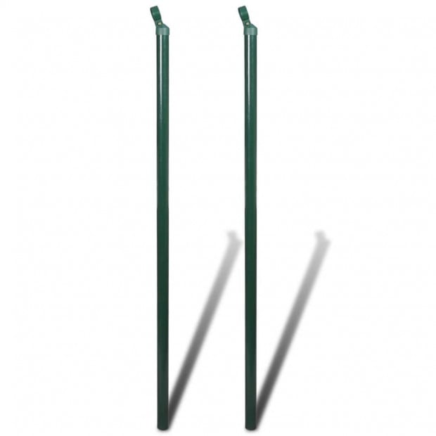 Chain Fence 1,25 X 15 M Green With Posts & All Hardware Image 7