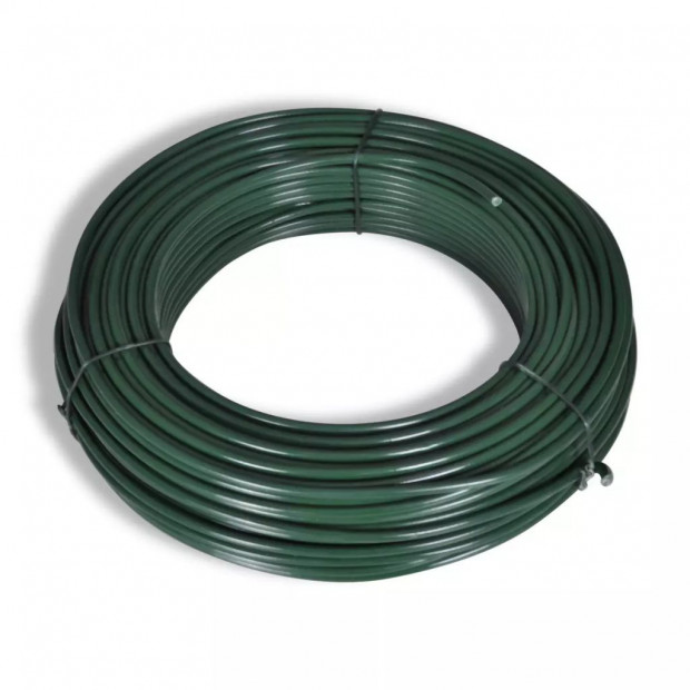 Chain Fence 1,25 X 25 M Green With Posts & All Hardware Image 3