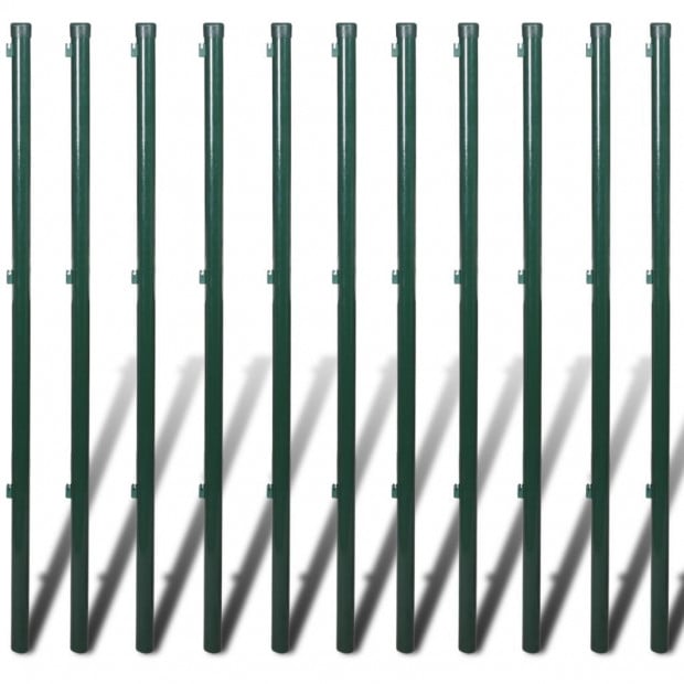 Chain Fence 1,25 X 25 M Green With Posts & All Hardware Image 8