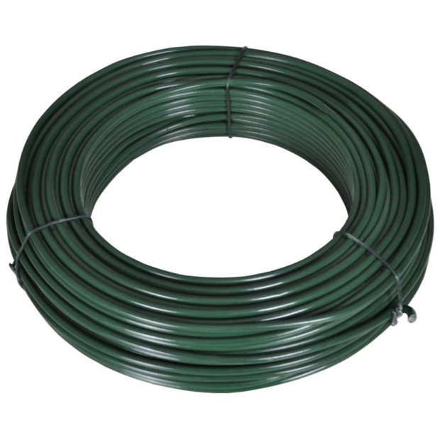 Fence Span Wire 80 M 2.1/3.1 Mm Steel Green Image 2