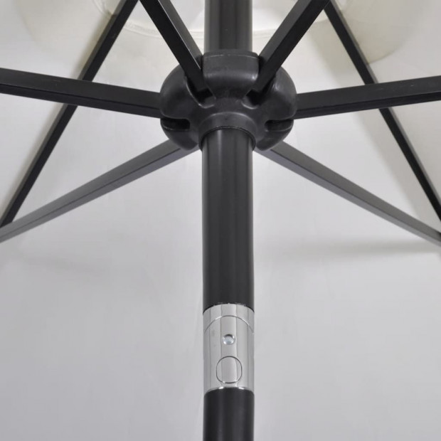 Parasol 200 X 300 Cm Sand White Rectangular Image 2