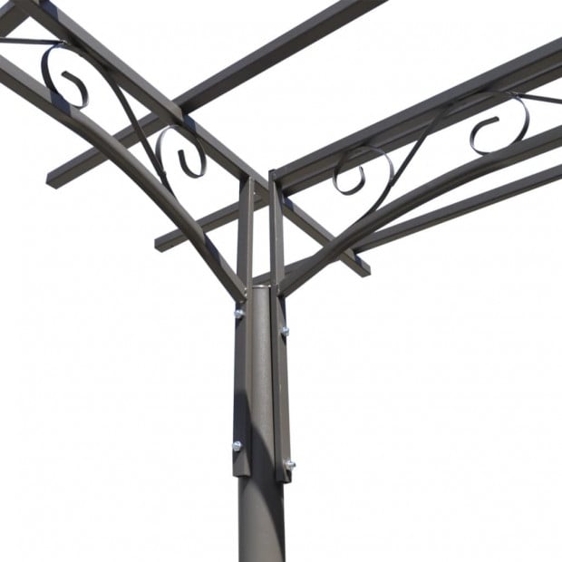 Rose Arch Garden Arbor Steel Garden Decoration Image 4