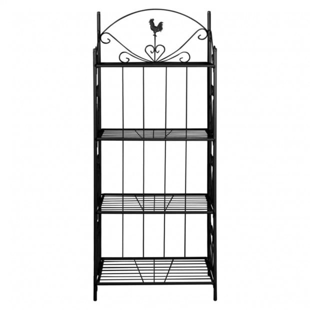 Plant Rack Square Black Image 2