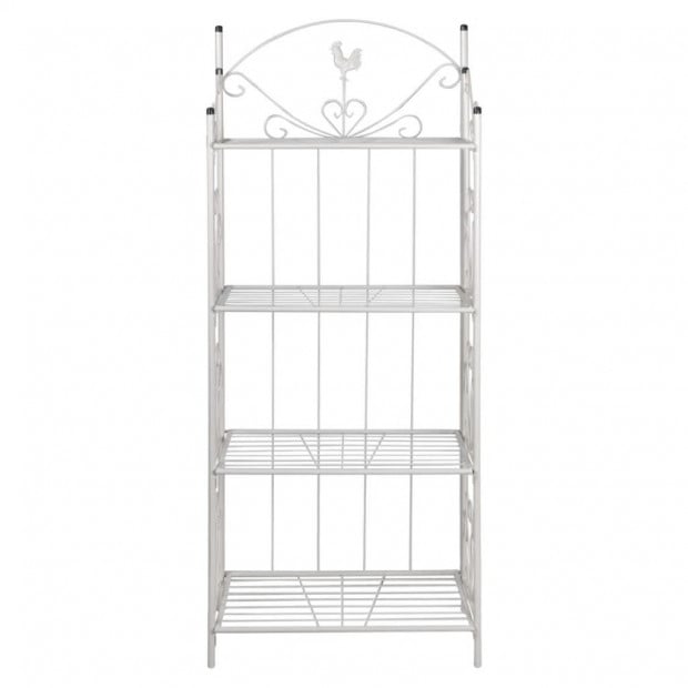 Plant Rack Square White Image 2