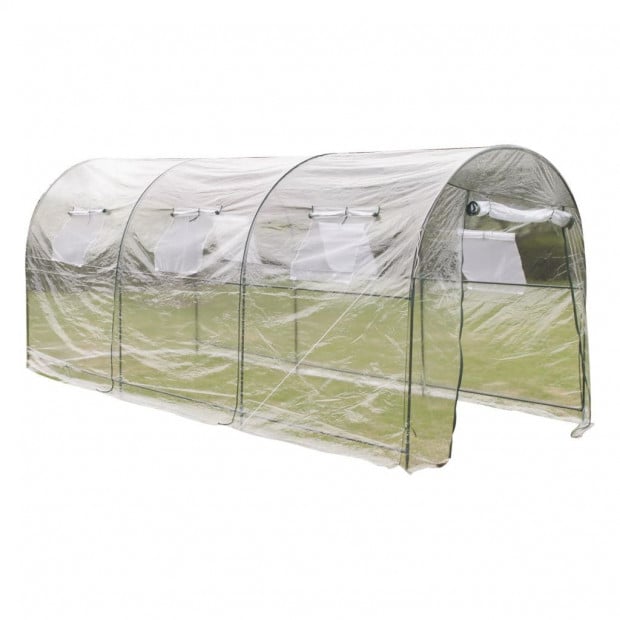 Outdoor Greenhouse Walk-in Portable Gardening Plant Hot House Backyard Image 2