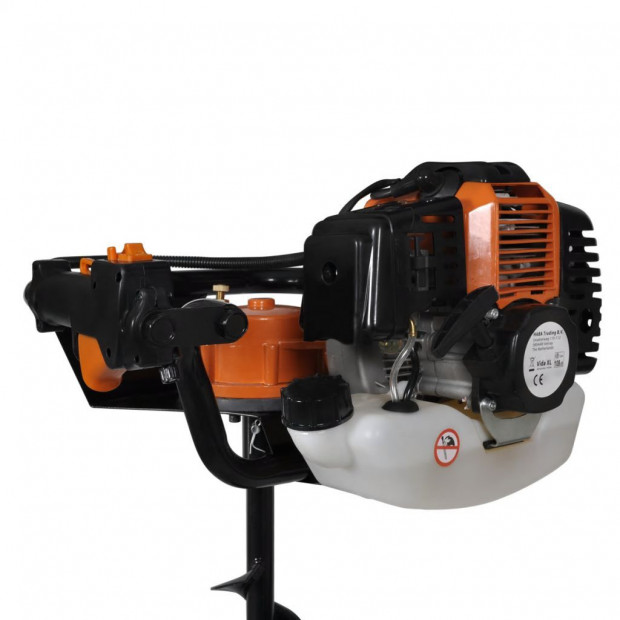 Auger Ground Drill 52cc Petrol - Orange Image 3