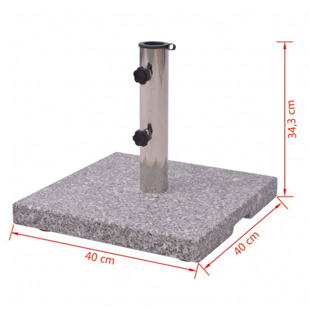 Granite Parasol Base Umbrella Holder 20kg Image 5