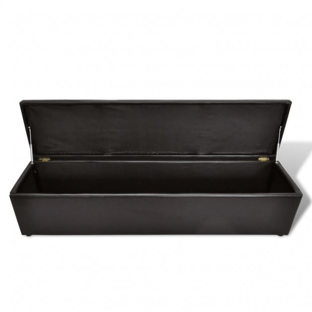 Storage Bench Brown Large Size Image 3