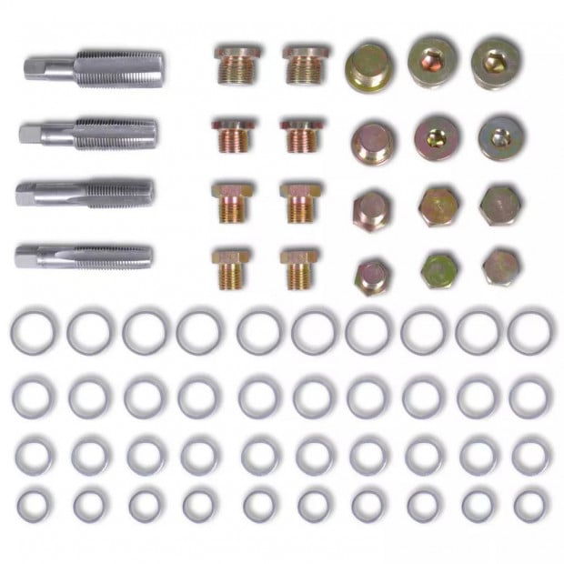 Oil Drain Plug Repair Kit 64 Pcs Set M13 M15 M17 M20 Image 5