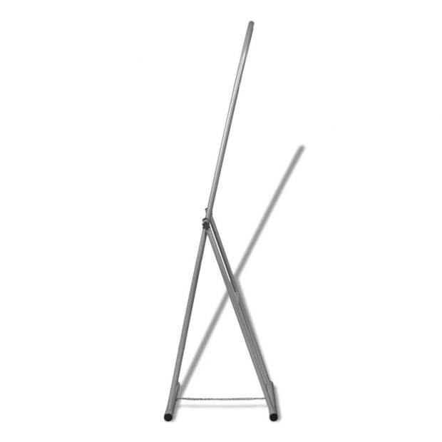 Free Standing Floor Mirror Full Length Rectangular Grey Image 4
