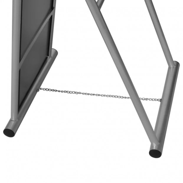 Free Standing Floor Mirror Full Length Rectangular Grey Image 5