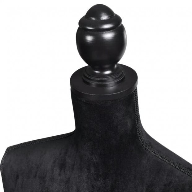 Ladies Bust Display Black Female Mannequin Female Dress Form Image 4