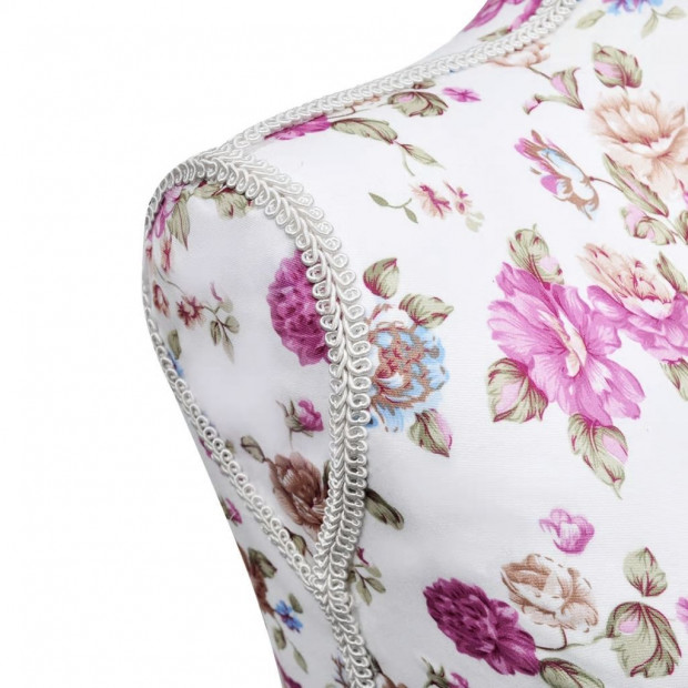Ladies Bust Display Mannequin Cotton White With Rose Image 2