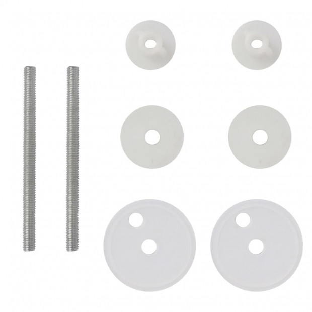 Wc Toilet Seat Mdf Lid Simple Design White Image 8