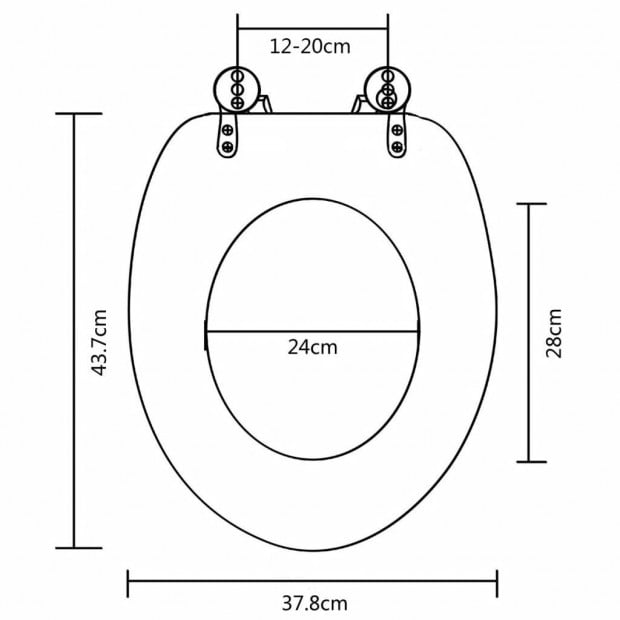 Toilet Seats With Hard Close Lids Mdf Stones Image 6