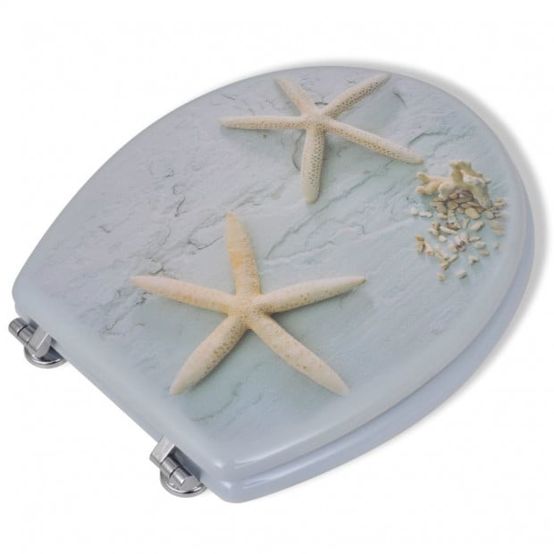 Toilet Seats With Hard Close Lids Mdf Starfish Image 3