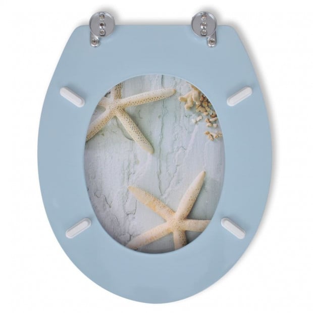Toilet Seats With Hard Close Lids Mdf Starfish Image 5