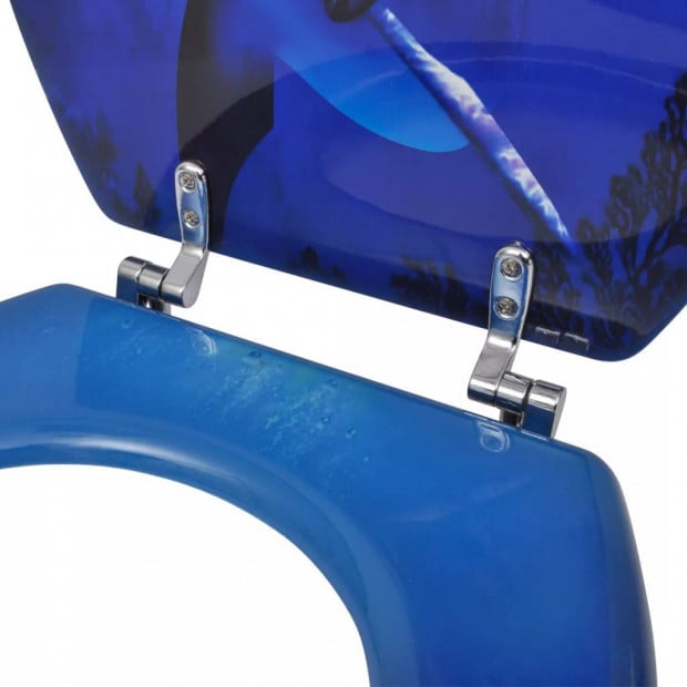 Toilet Seats With Hard Close Lids Mdf Dolphins Image 2