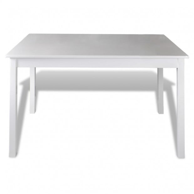 5 Piece Dining Table Set White Image 3